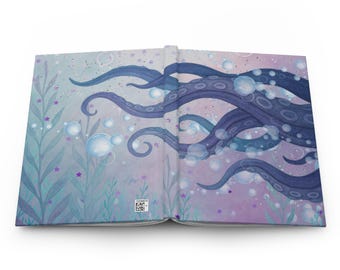Sea Witch Kraken Hardcover Notizbuch: Sirencore Mermaidcore Notizbuch