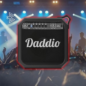 Altavoz Bluetooth personalizado / Mini amplificador de guitarra personalizado / Regalo único para papás, amantes de la música, compañeros de banda y guitarristas de fogatas