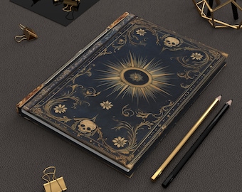 Celestial Necromancy Spellbook: Solar Gothic Hardcover Journal