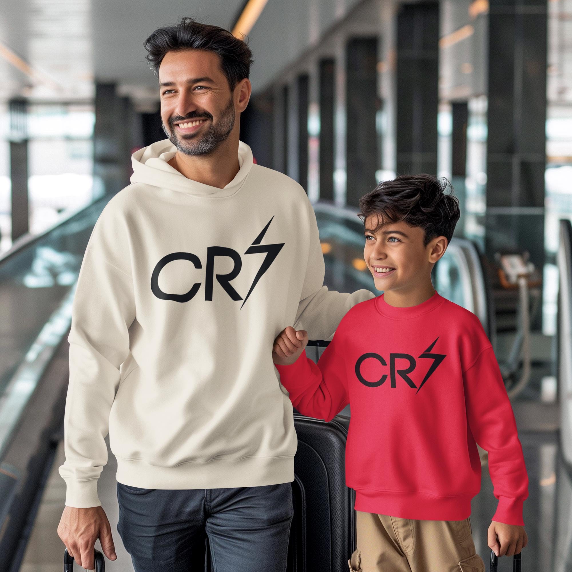 CR7 Ronaldo Fan Apparel: Iconic Football T-Shirt, Hoodie & Sweatshirt