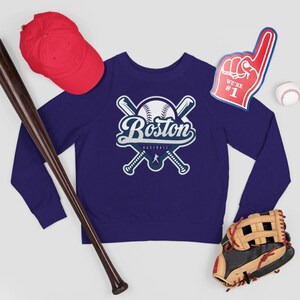 Retro Boston Baseball Hoodie: Vintage-Style Fan Gift