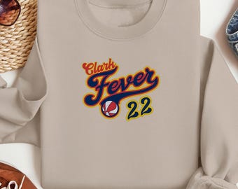 Caitlin Clark Fever Shirt Feeling 22 Tee Indiana Basketball Watch Women's Sports Hoodie