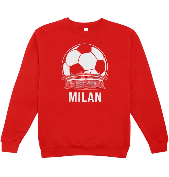 Clothing Retro Football Shirts Milan Football Shirt, Stylish