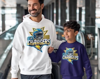 Los Angeles Football Shirt, LA Football Hoodie, Football Mama, LA Jersey, Gift For Dad, Vintage California Sports Shirt | Game Day Outfit |
