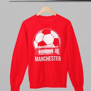 Manchester Red Devils T-Shirt, Man United Hoodie, Iconic Football Sweatshirt, Retro Jersey, UK Fan Apparel, Sports Gift for Fans, Trends Tee