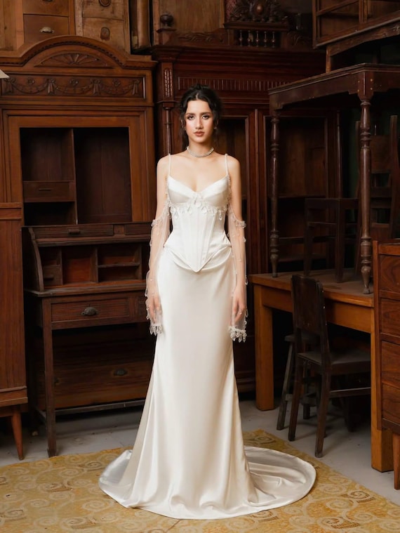 slim fit dress slacks Madrona by Maggie Sottero: Your Dream Wedding Dress main image 1