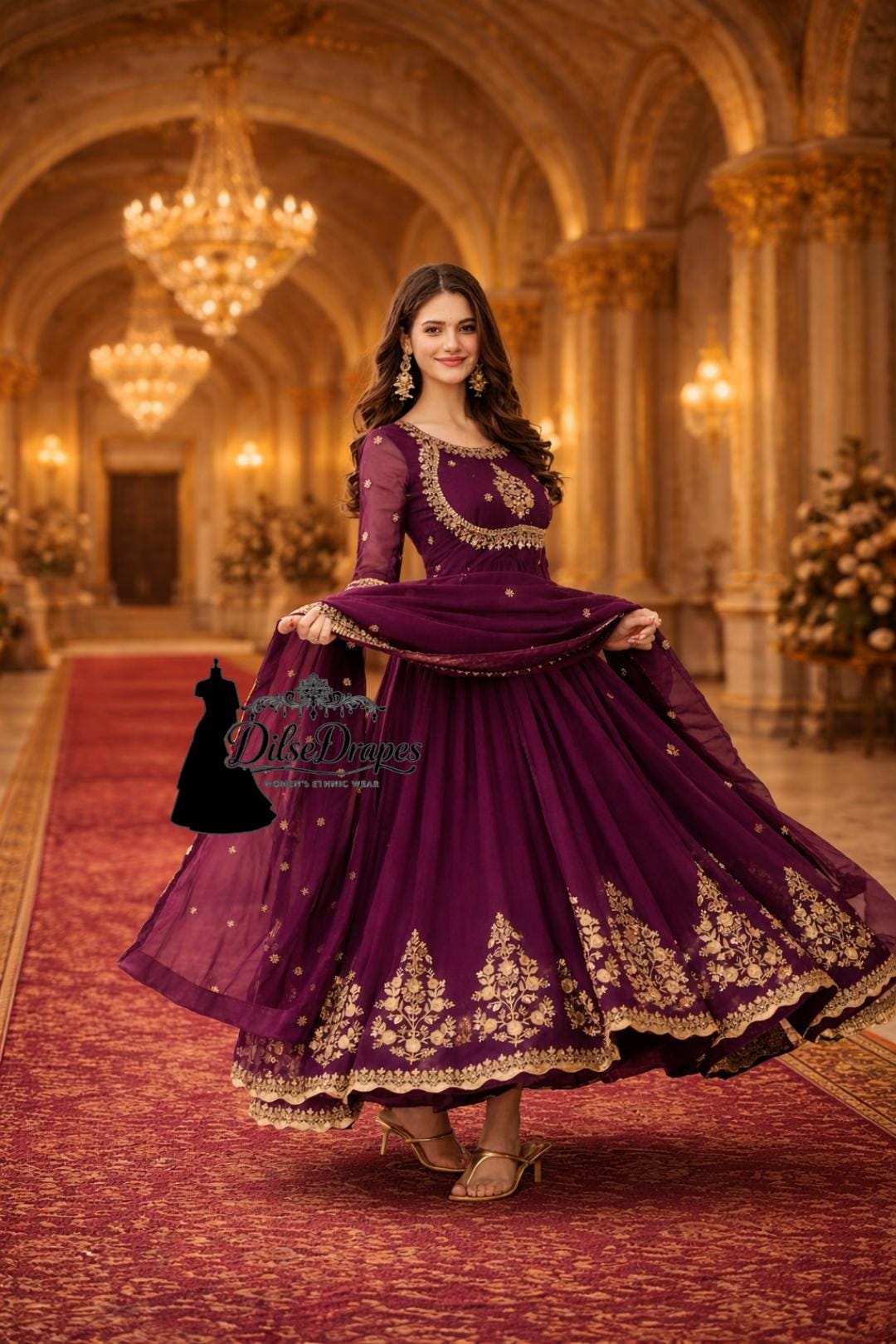 Kathak Dance Dress - Etsy
