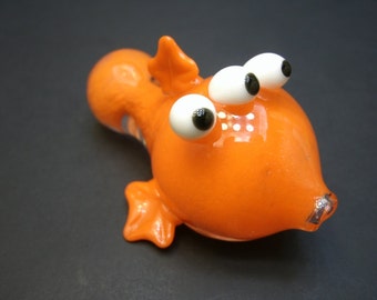 Blinky the Three-Eyed Mutant Fish Glass Pipe