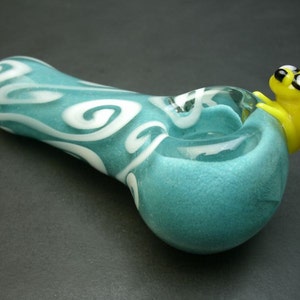 Jake on the Side Dog Glass Pipe image 1