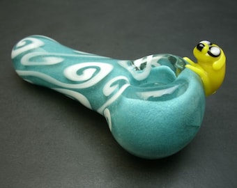 Jake on the Side Dog Glass Pipe