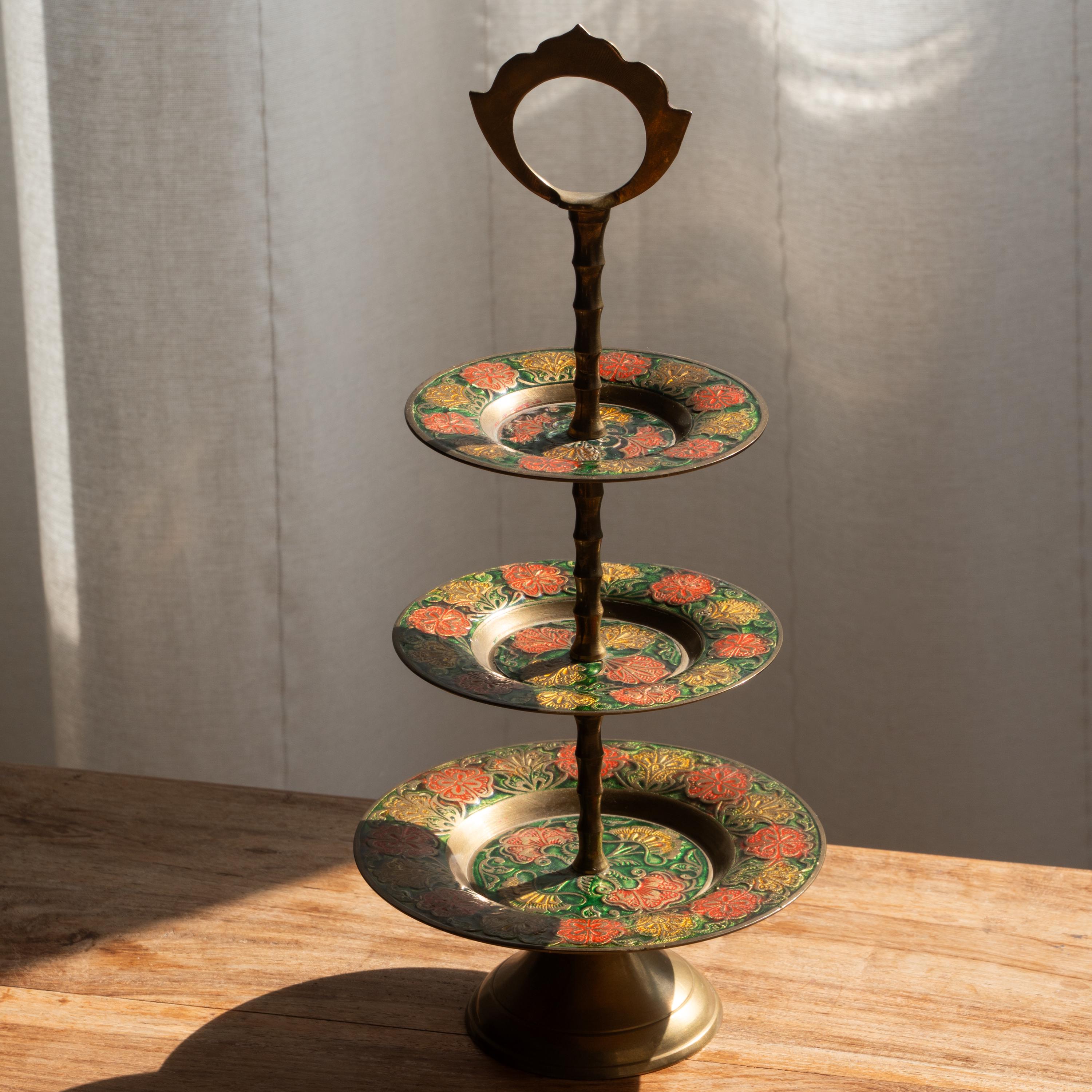 Alhudapk Com Southern Living Easter Plates Dessert Stand Black