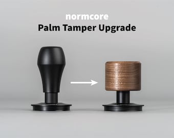 PRE-ORDER ONLY - Wooden normcore Palm Tamper Handle Upgrade