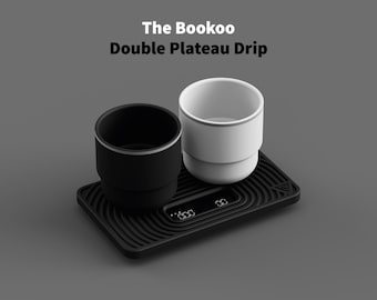 The Bookoo Double Plateau Drip & Flat