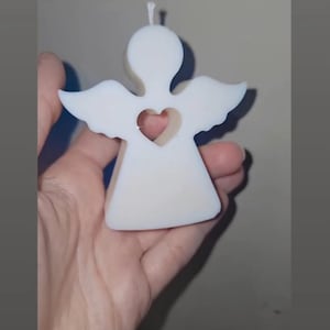 angel candle in pure scented soy wax