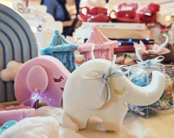 elephant in pure scented soy wax