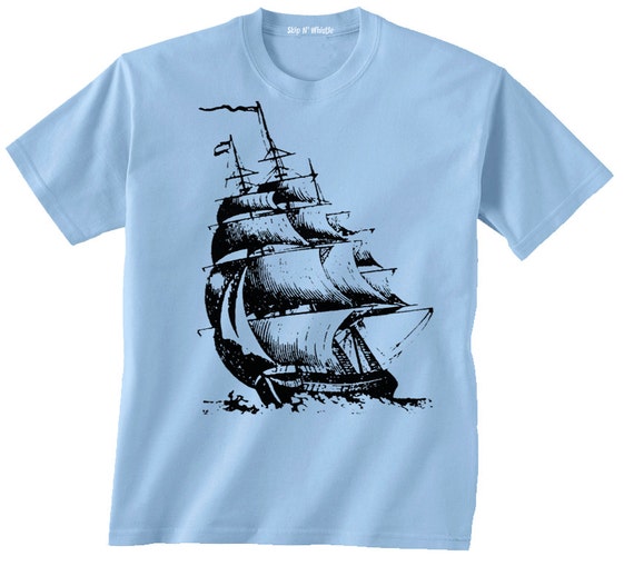 pirate ship t shirt