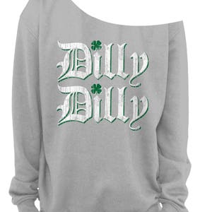 ladies st patricks day dilly dilly shirts