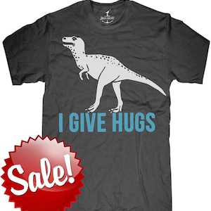 Mens unisex T-shirt - T REX DINOSAUR ---- sizes sm med lg xl xxl