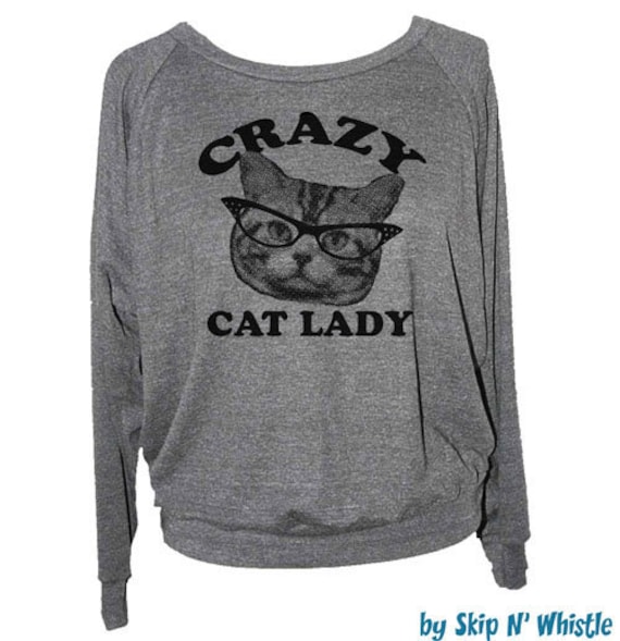 crazy cat lady sweater