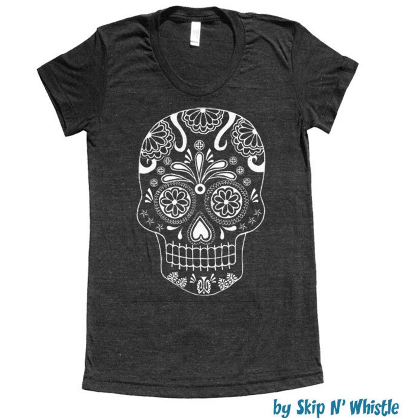 Stcker Day of the Dead Woman Wth Roses Tattoo Style Stcker Da De