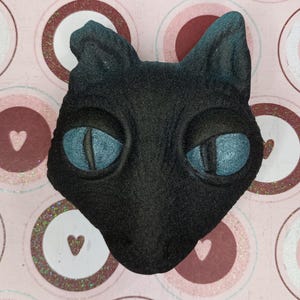 Black Cat Bath Bomb| Scented Bath Bomb| Self Care| Bath Bomb For Kids| Bath Bomb Party Favor | Halloween Bath Bomb