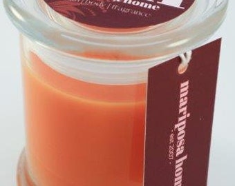 Amber Romance Soy Candle 12 oz Scented Soy Candle Bridesmaid Gift Hostess Gift Housewarming Gift