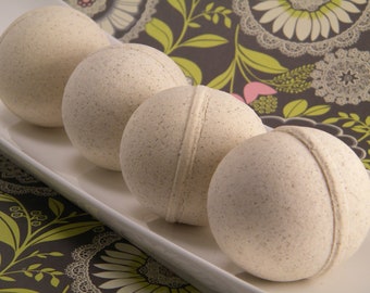 Vanilla Bean Scented Bath Bomb Pack of 5 Bridesmaid Gift Hostess Gift