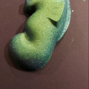 Seahorse Bath Bomb Scented Bath Bomb Ocean Bath Bomb Green Bath Bomb Bath Bomb Party Favor image 2