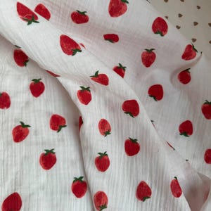 Muslin Fabric by Yard | Natural Fabric muslin Teddy | Double Gauze 100% Cotton | Muslin fabric for baby | Muslin fabric for children&#39;s