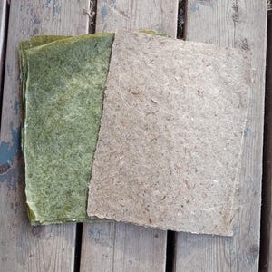 Carta in fibra di Daylilies, carta fatta a mano, carta vegetale, carta di Daylilies, carta fatta a mano, carta vegetale fatta a mano