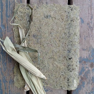 Majsskalpapper, handgjort papper, växtpapper, majsskalpapper, konstnärspapper, handgjort papper, handgjort växtpapper, handgjort papper