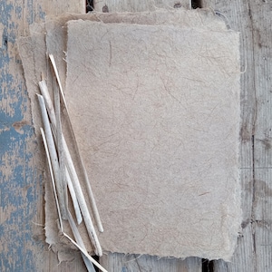 Cattail Leaves Fiber Paper, handmade paper, plant paper, cattail leaves, artist made paper, hand-made paper, hand made plant paper, cattail