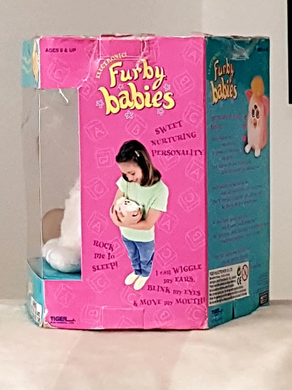 Tiger Electronics Pink and White Furby Baby 1999 MODEL 70-940 - Etsy