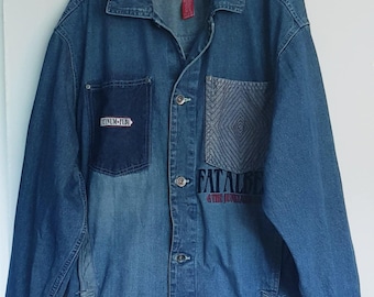 FUBU Platinum Fat Albert and the Junkyard Gang 2-piece Denim