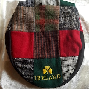 Irish Patchwork Flat Cap