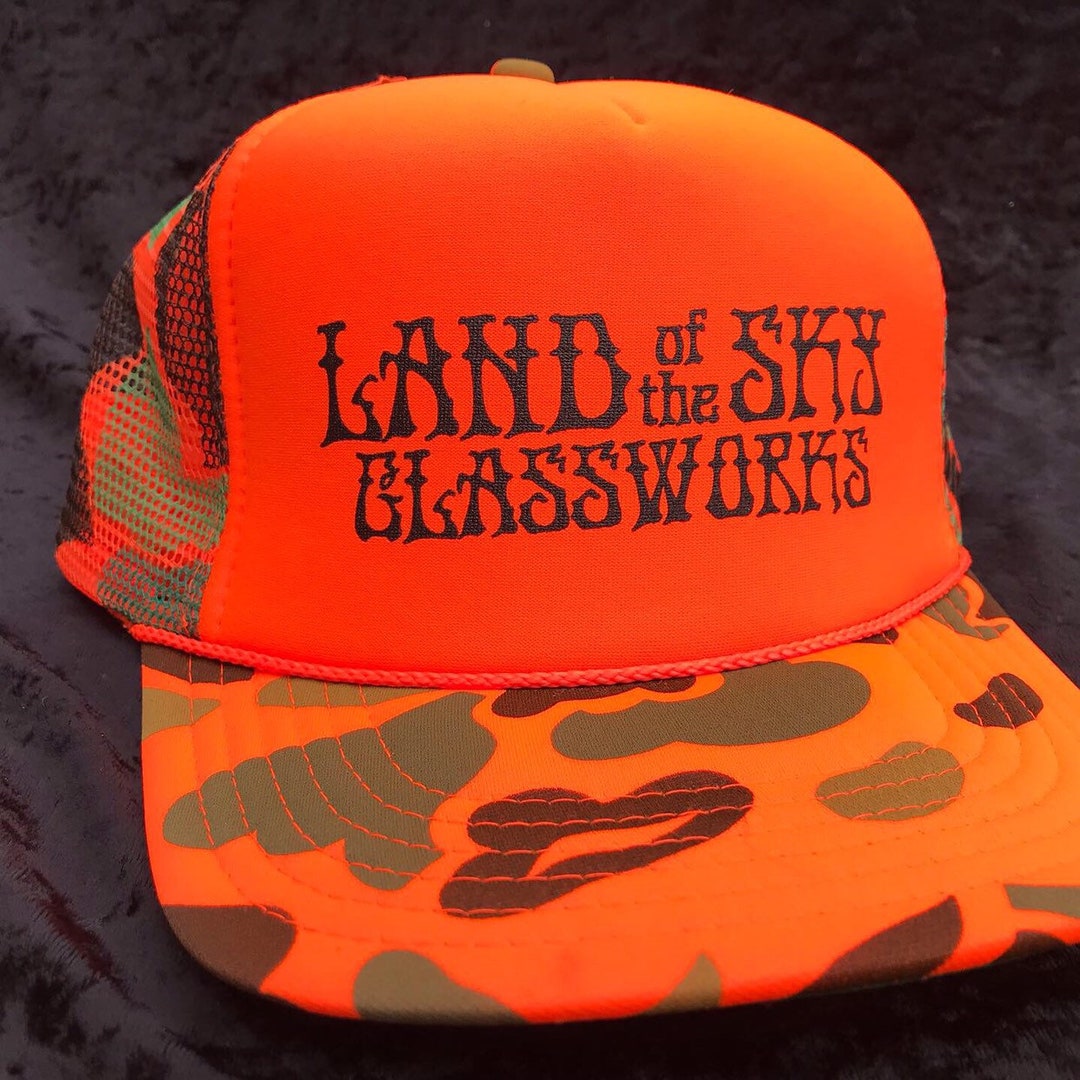 Snapback Trucker Hat Land of the Sky Glassworks Etsy