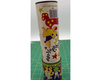 Caleidoscopio giocattolo vintage degli anni '80 prodotto da Steven Manufacturing, FUNZIONANTE