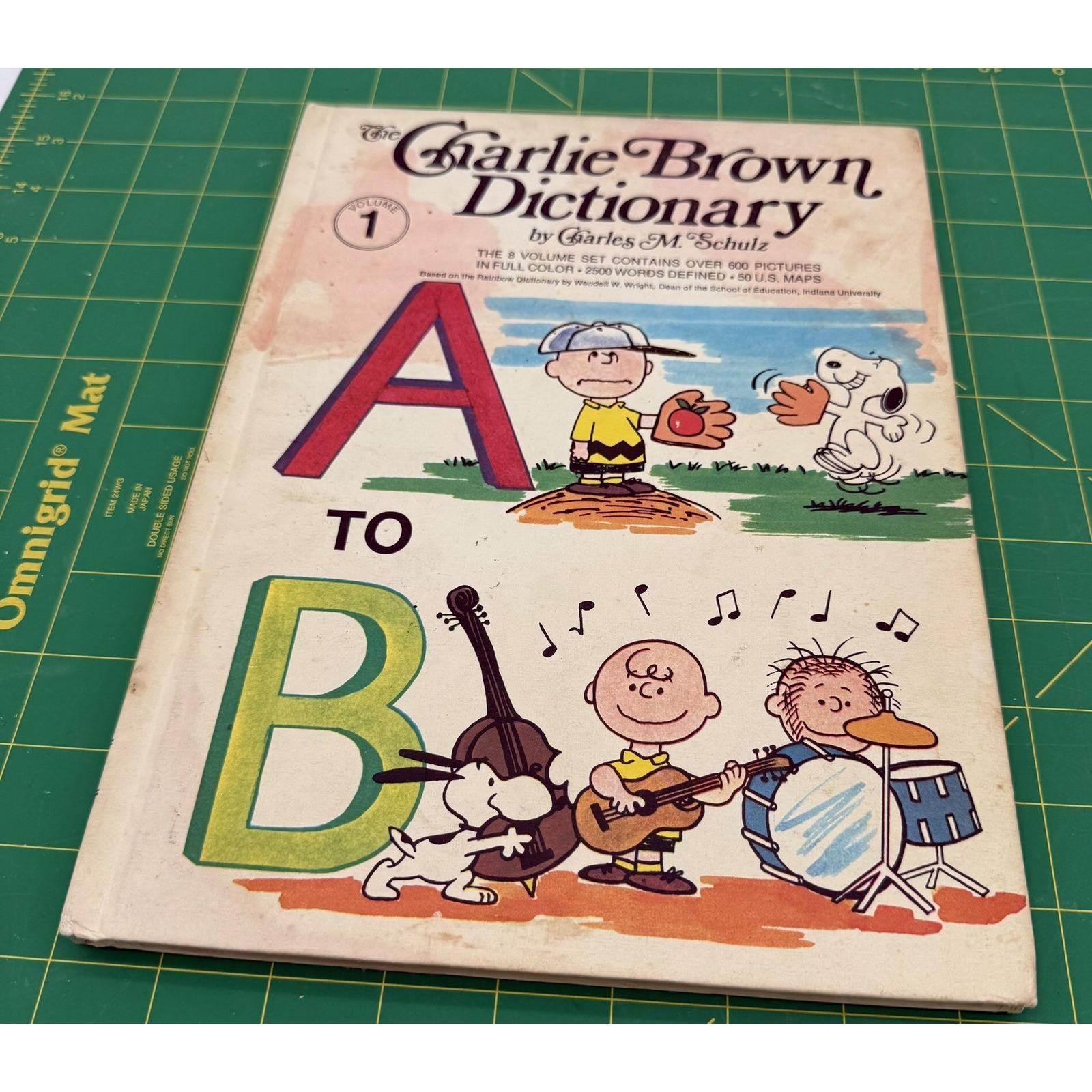 The Charlie Brown Dictionary - Etsy