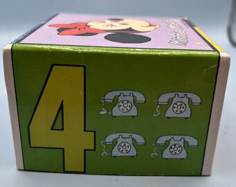 Vintage Walt Disney Mickey Mouse Stacking Nesting Boxes - Etsy