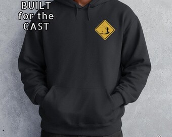 Urban Crossing Fishing Hoodie or Comfort Colors Tee, Angler Shirt, Fisherman Gift, Fly Fishing Apparel, Lake Life Gear