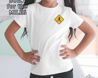 Urban Crossing Youth Girls Running Hoodie or Comfort Colors Tee, Girls Track Shirt, Youth Sports Apparel