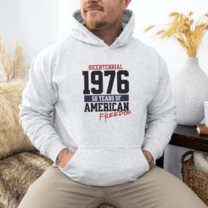 Bicentennial 1976 T-Shirt or Hoodie, Bicentennial Baby, Gen X 50th Birthday Gift
