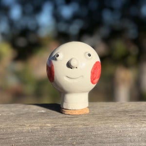 Cute Porcelain Salt Shaker: Unique Kitchen Decor with Cork Plug - Funky Ceramic Tableware Figurine