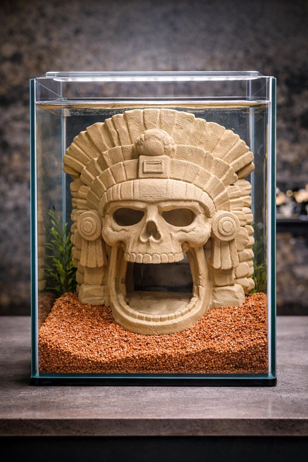 amazon fish tank accessories Mechpia 13 Pieces Aquarium Decorations Kit, Decorations Set Small Resin Castle and Rockery Betta Fish Cave Hideout Coral Artificial Plastic Plants Ornament : Pet Supplies The height is fully adjustable by the chain links AWXZOM Fish Tank Decorations (fish