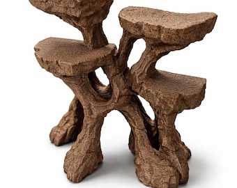 Aquarium Wood Background 3D – Driftwood Hardscape for Epiphyte Plants Buce Anubias Aquascaping Layout