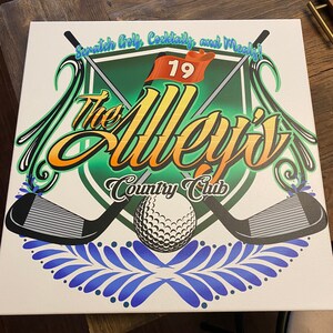 Custom Country Club - Golf Course Logo/Print/Canvas