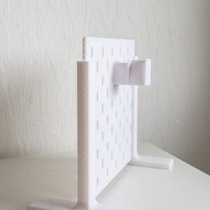 Brillenhalter für IKEA SKADIS – 3D gedruckt – Zubehör für Pegboard imagen 8