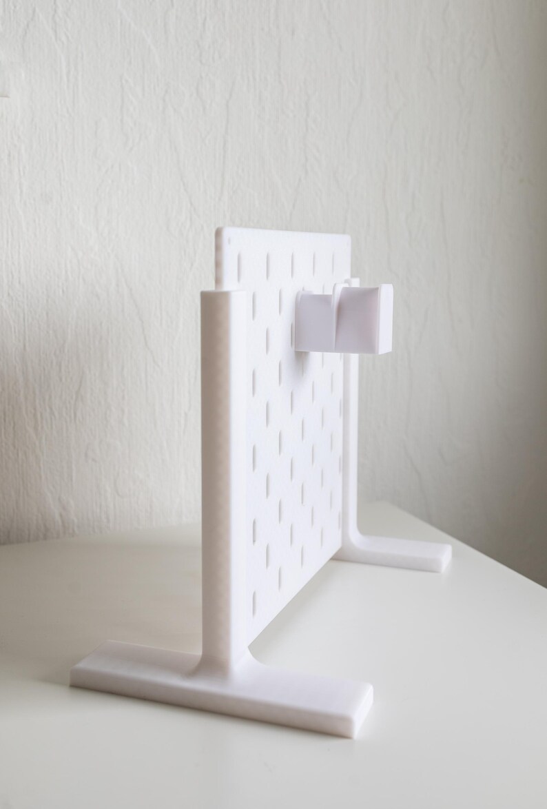 Brillenhalter für IKEA SKADIS – 3D gedruckt – Zubehör für Pegboard imagen 8