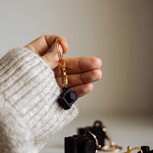 Mini Camera Keychain – Stilvolles Accessoire für Fotografie Liebhaber und Geschenkidee, 3D Druck Klein 1,5 cm