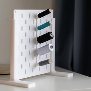 IKEA SKÅDIS Trådrullehållare (2-pack) – 3D-printad syrumsorganisatör bild 1
